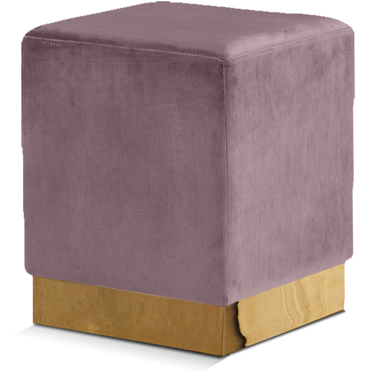 Jax Velvet Ottoman/Stool