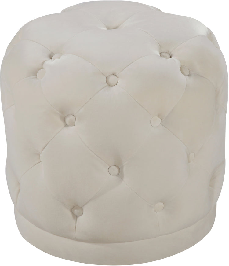 Harper Velvet Ottoman/Stool