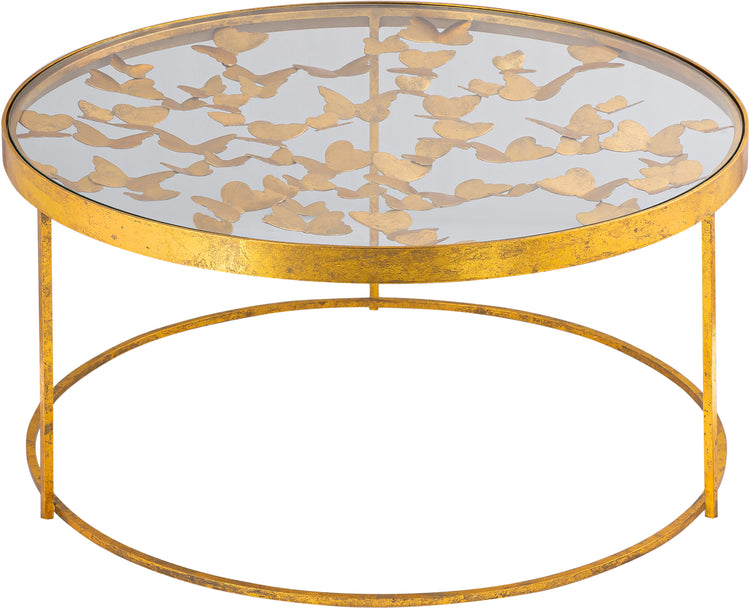 Butterfly Gold Coffee Table