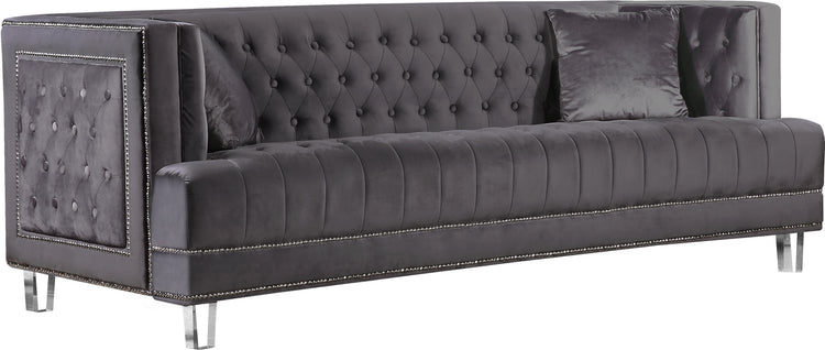 Lucas Velvet Sofa