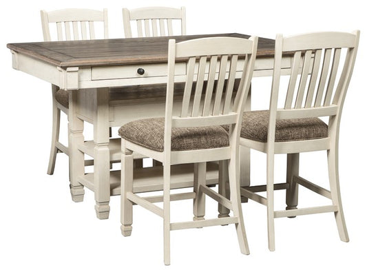 Bolanburg 5-Piece Counter Height Dining Room Set