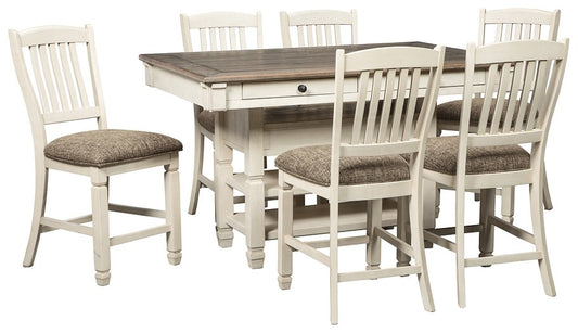 Bolanburg 7-Piece Counter Height Dining Room Set