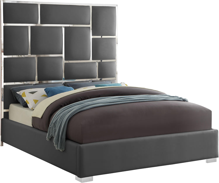 Milan Faux Leather King Bed