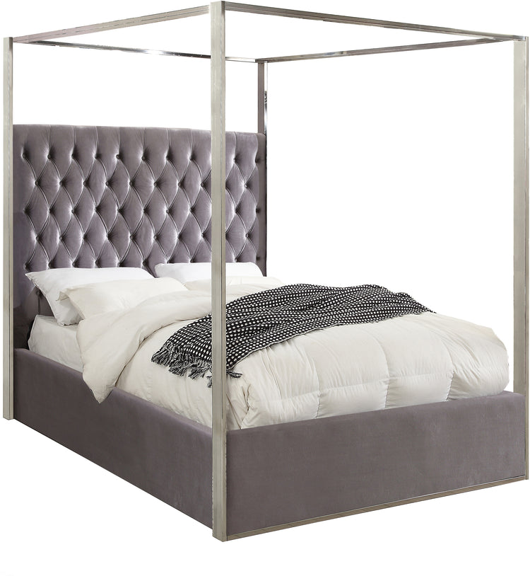 Porter Velvet King Bed