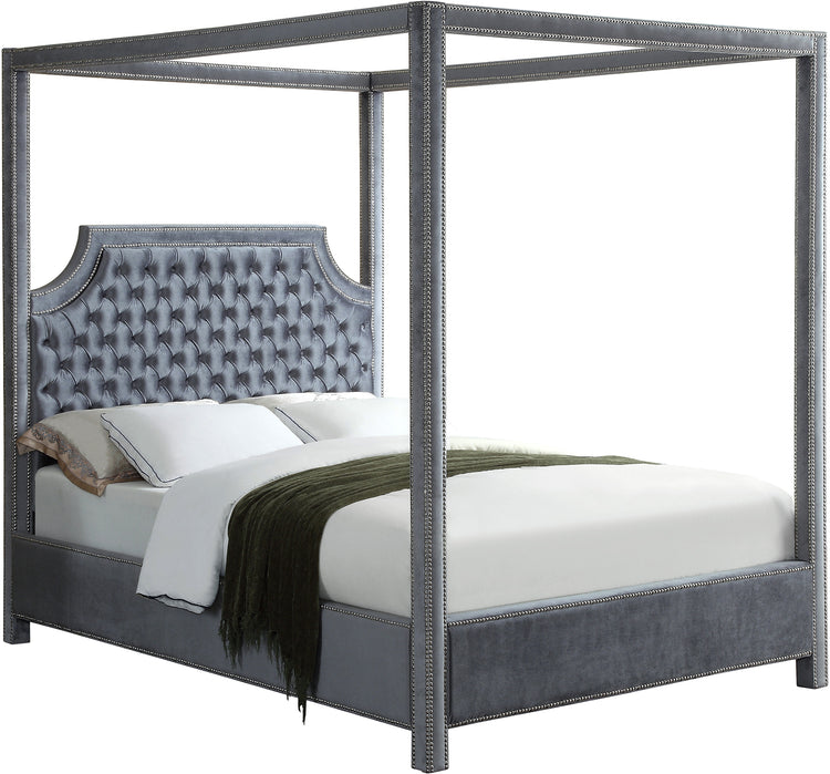 Rowan Velvet King Bed (3 Boxes)