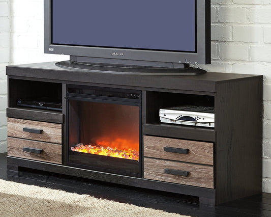 Harlinton 63" TV Stand with Electric Fireplace image