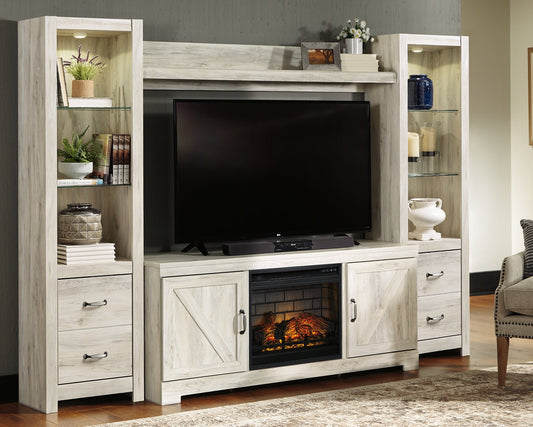 Bellaby 4-Piece Entertainment Center with Electric Fireplace image