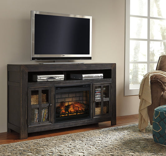Gavelston 60" TV Stand with Electric Fireplace image