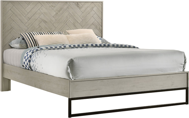 Weston Stone King Bed (3 Boxes)